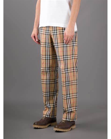 burberry spring mens trousers